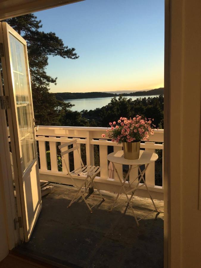 Leilighet I Sorlandshus I Son - Sjoutsikt - Naer Son Spa Bagian luar foto