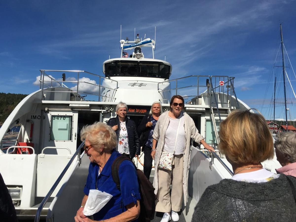 Leilighet I Sorlandshus I Son - Sjoutsikt - Naer Son Spa Bagian luar foto